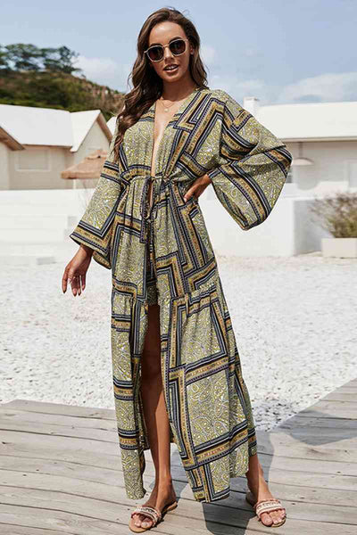 Cardigan and Skirt Cover Up Set