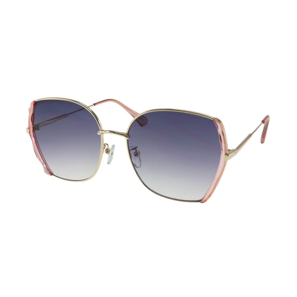 MQ Lola Sunglasses in Pink / Smoke