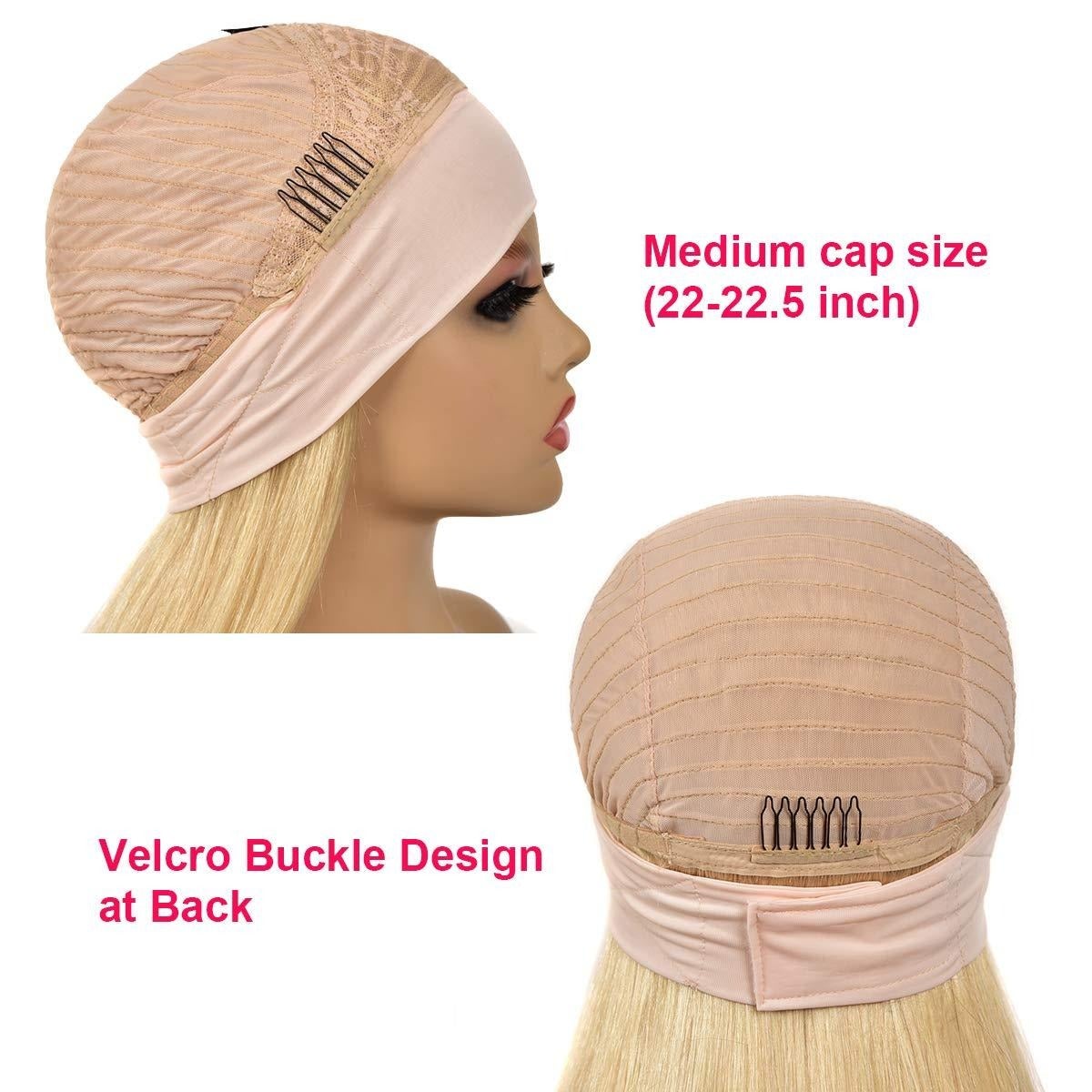 Human Hair Headband Wig - Blonde