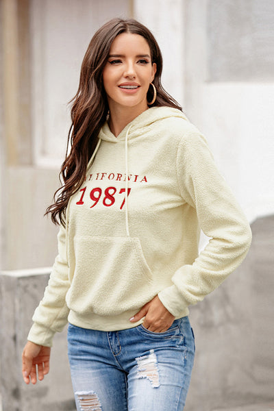 California 1987 Embroidered Hoodie